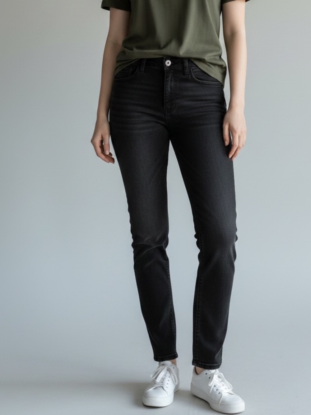 KanCan Black Skinny High-Rise Jeans